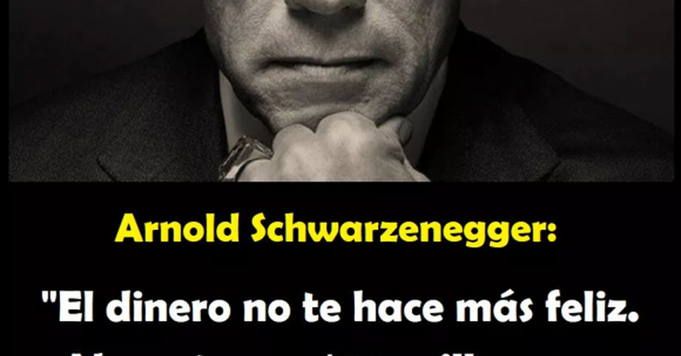 ¡Cuánta razón! / El dinero no da la felicidad