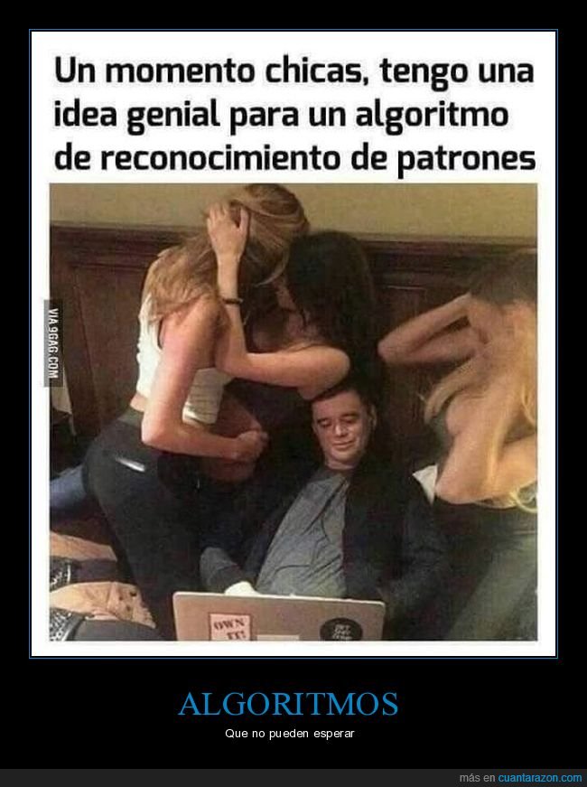 algoritmo,chicas,ordenador