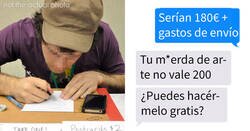Enlace a Este hombre le encarga a un artista pintarle un retrato gratis porque su hijo “tiene cáncer”, y se llevó la respuesta que se merece