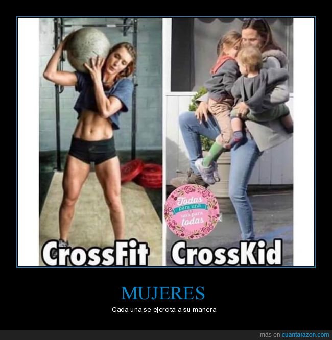 crossfit,crosskid,madre,hijos,ejercicio