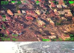 Enlace a Imágenes aéreas de la destrucción dejada por el terremoto y el tsunami en Indonesia
