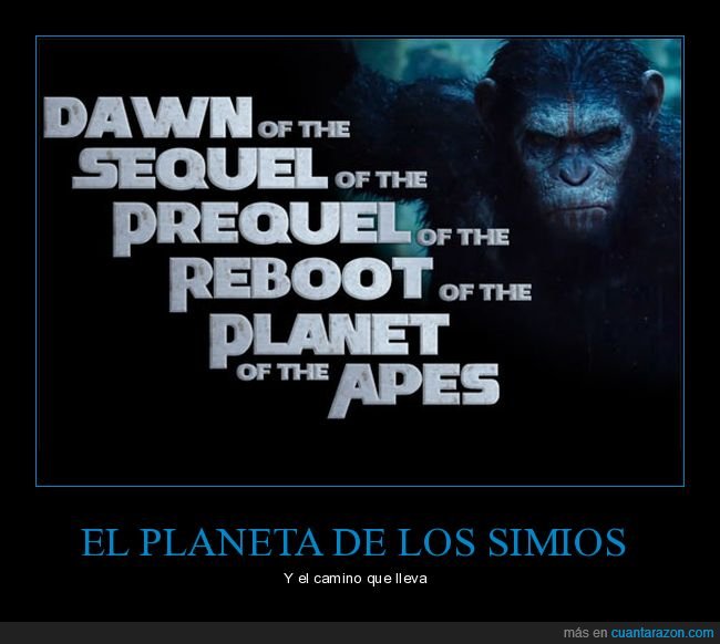 planeta,reboot,versiones,película,planeta de los simios