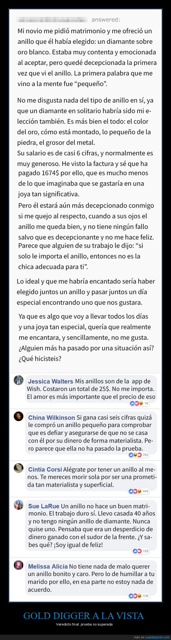 Mi novio me dio un anillo de compromiso barato best sale