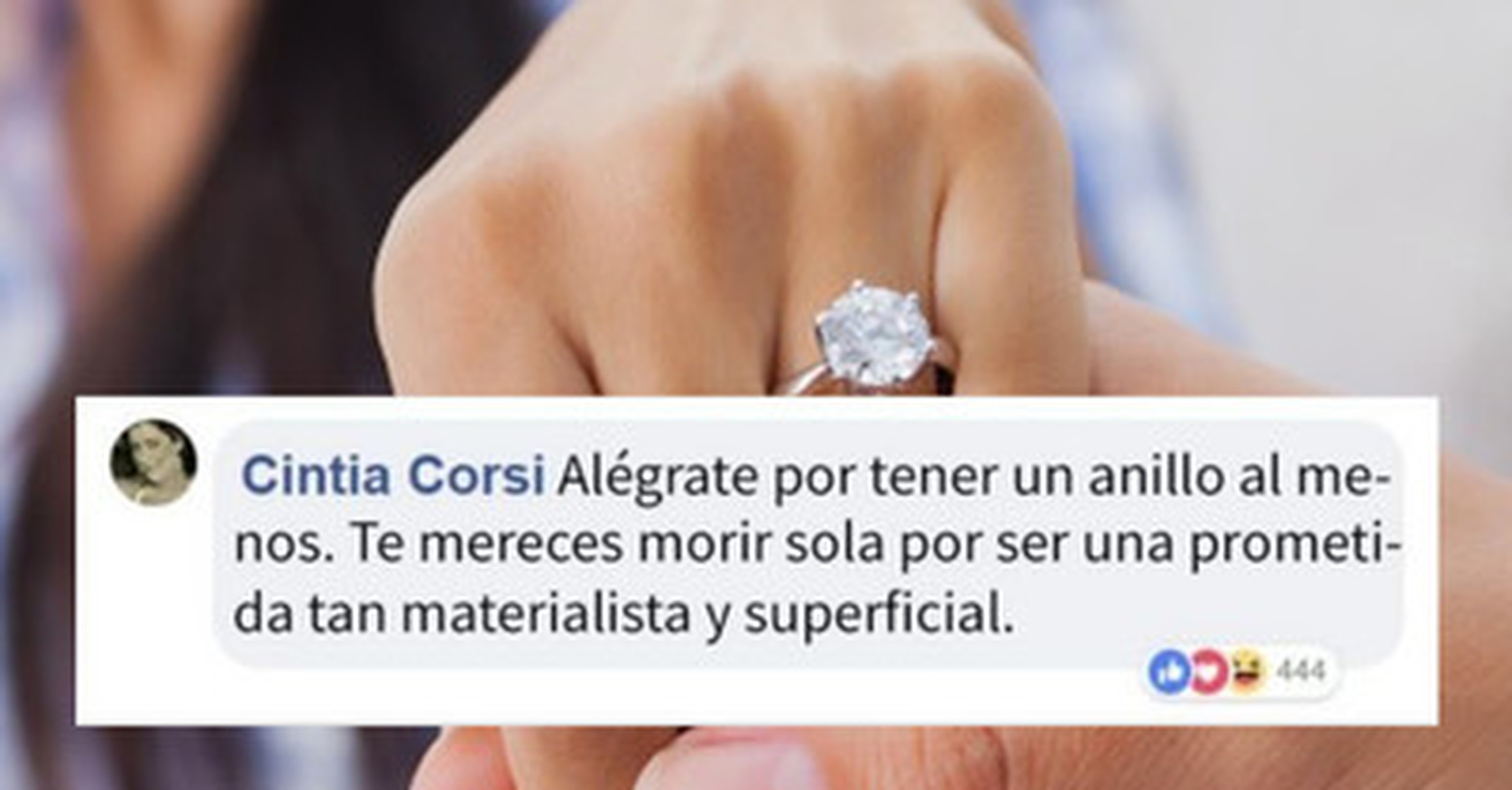 Mi novio me dio un anillo de compromiso barato deals