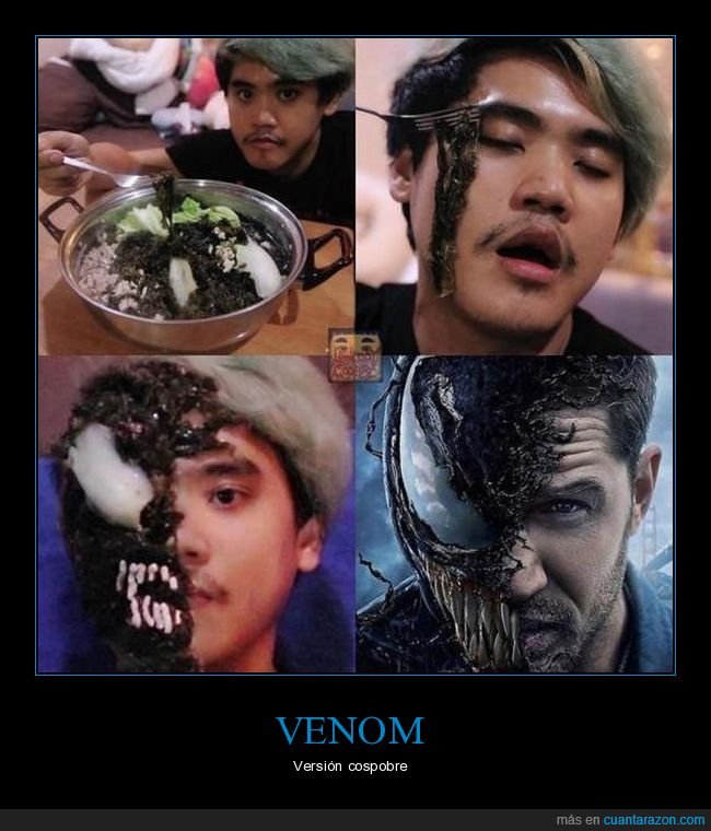 venom,lowcost cosplay
