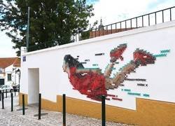 Enlace a Espectacular instalación de Ana Martins, que ha sorprendido a los paseantes de Vila Franca de Xira, en Portugal