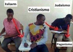 Enlace a Religiones abrahámicas en una imagen