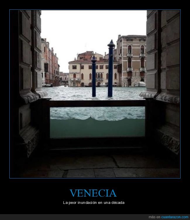 venecia,inundación,agua