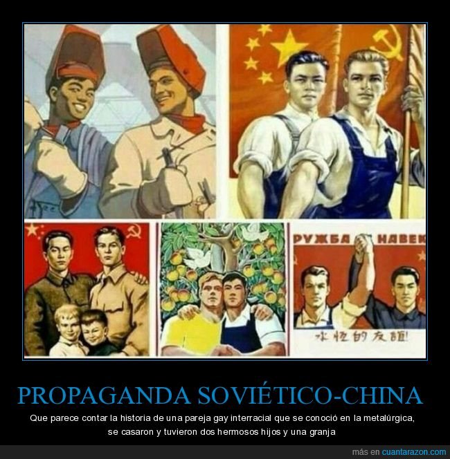 propaganda,soviética,china,comunistas,gays