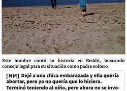 Enlace a Este hombre culpa a su ex por no cuidar de su hijo, y es literalmente destruido con palabras