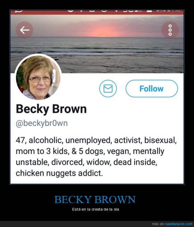 becky brown,bio,twitter