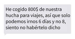 Enlace a Este marido le explicó a su esposa que se había gastado 800$ de su hucha para vacaciones en un alumno suyo tras ver su ropa