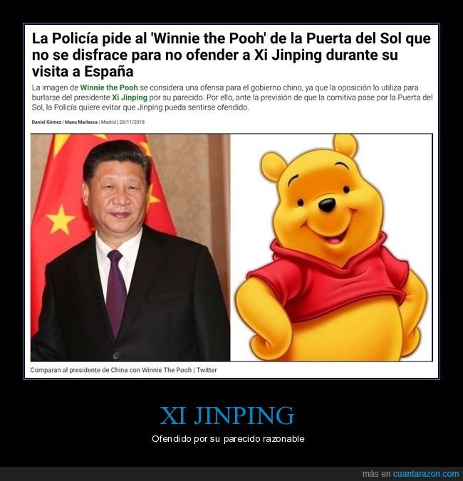 parecidos,winnie the pooh,xi jinping