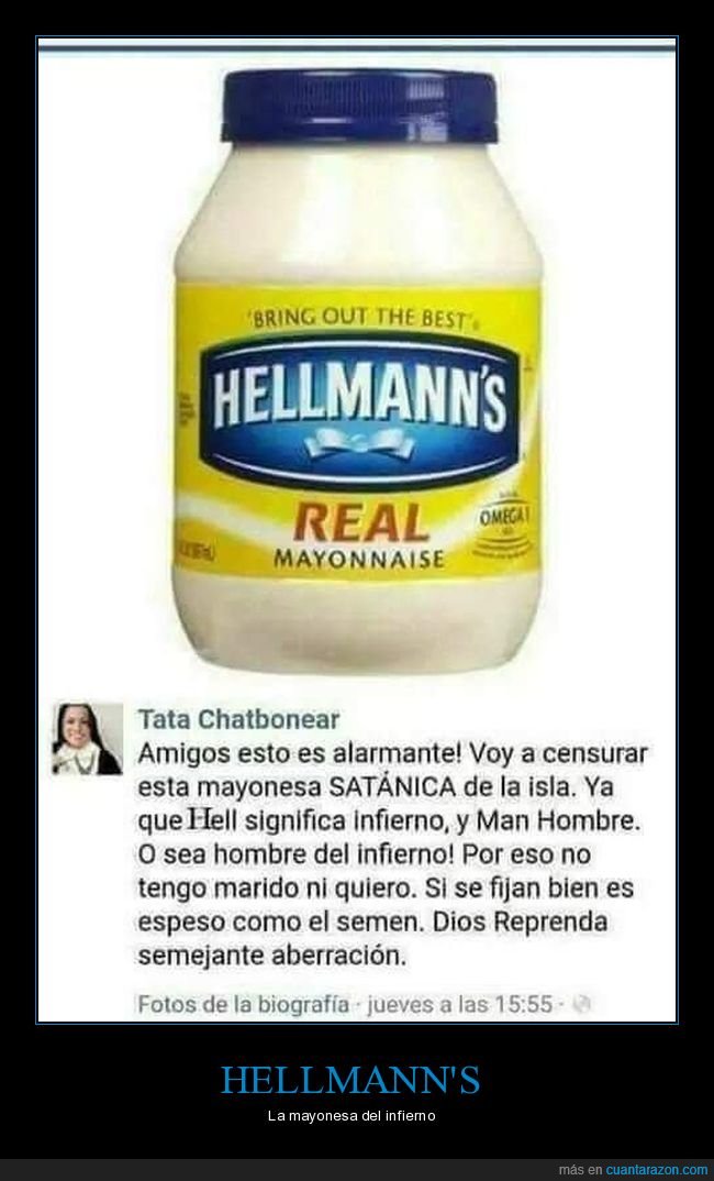 hellmann's,infierno,mayonesa