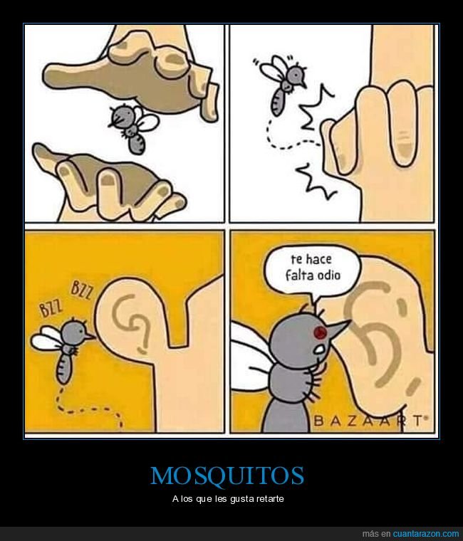 mosquito,matar,odio