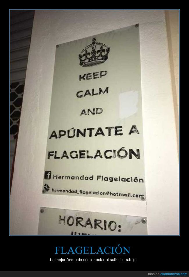 cartel,keep calm,flagelación