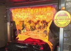Enlace a Cuando llevas a lavar tu coche a las fauces del averno