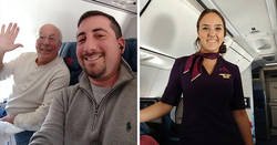 Enlace a Este padre compró billetes en 6 vuelos para poder pasar la Navidad junto a su hija azafata