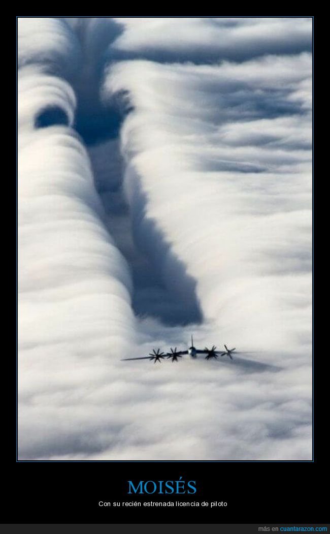 avioneta,moisés,separar,nubes