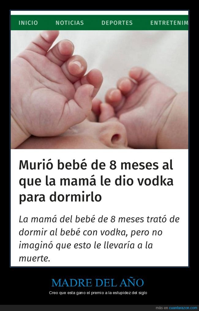 madre,vodka,bebé,hijo