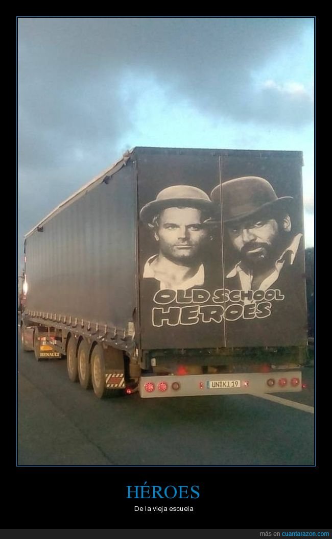 bud spencer,terence hill,héroes,camión
