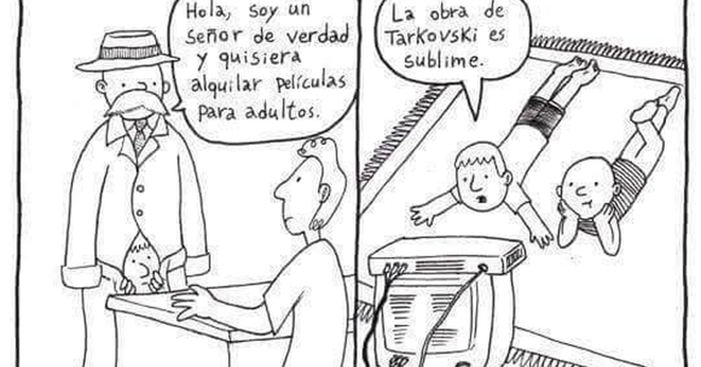 ¡Cuánta razón! / Disfrutando de una buena película para adultos