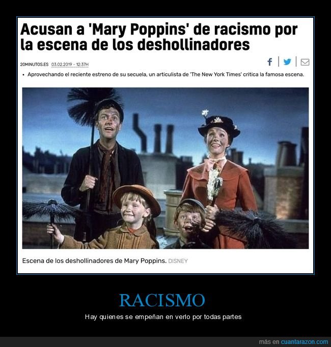 mary poppins,racismo,deshollinadores,wtf