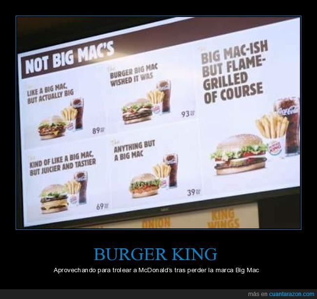 burger king,mcdonald's,big mac,trolling