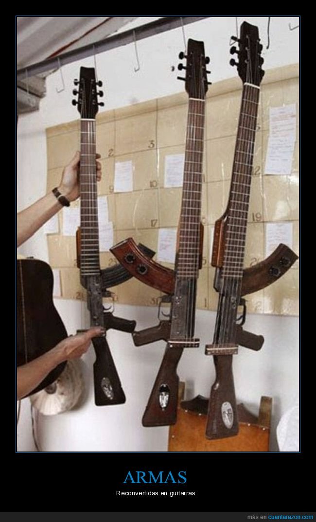 armas,guitarras