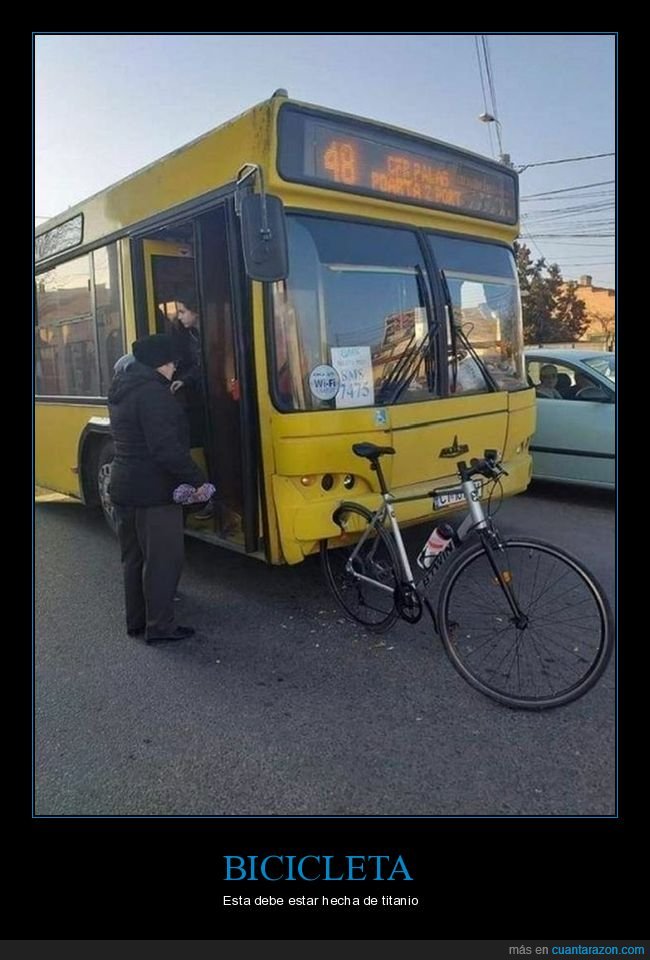 bicicleta,autobús,wtf