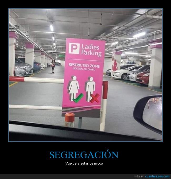 parking,mujeres,wtf