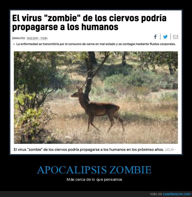 virus,zombie,ciervos