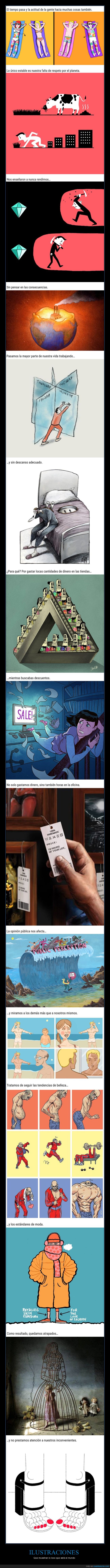 ilustraciones,sociedad