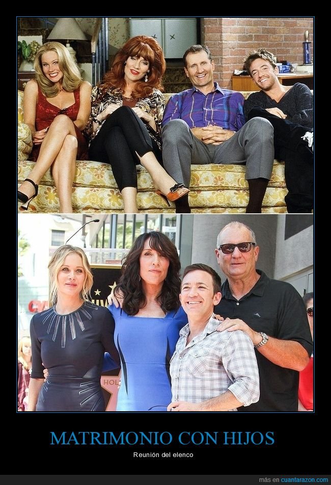 matrimonio con hijos,reuni&oacute;n