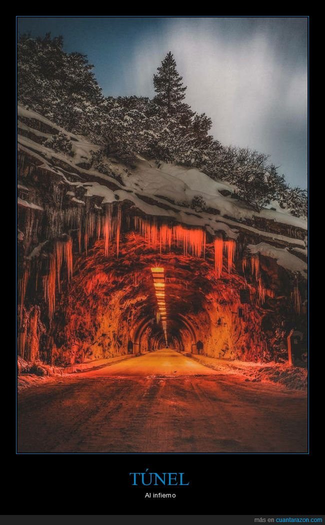 túnel,infierno,wtf