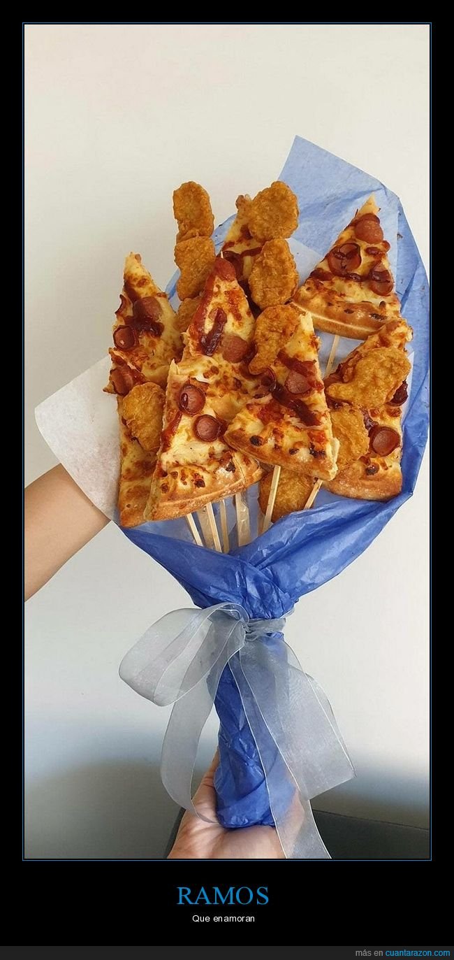 ramo,comida,pizza,nuggets