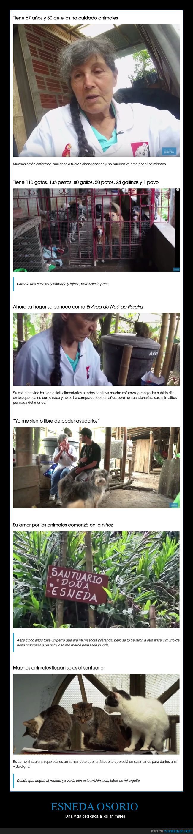 esneda osorio,animales,santuario