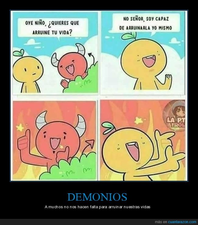 demonio,arruinar,vida