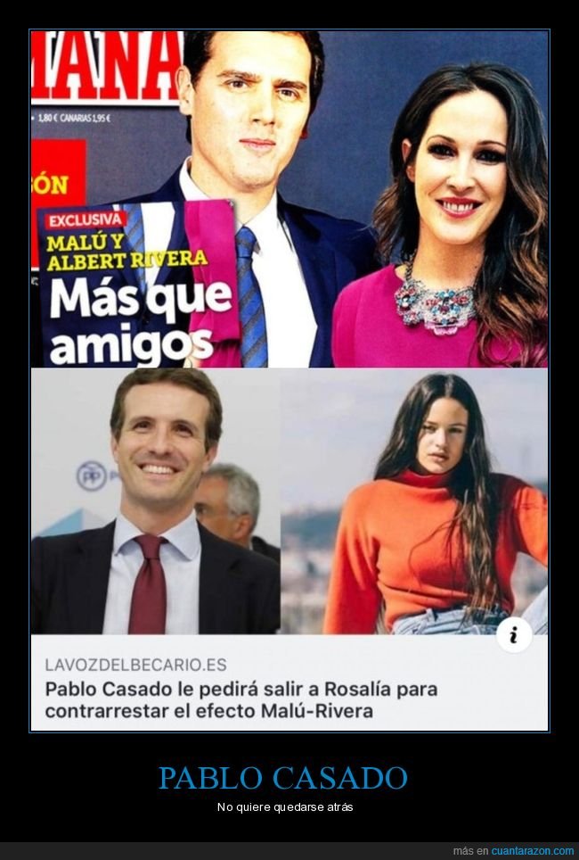 albert rivera,malú,pablo casado,políticos