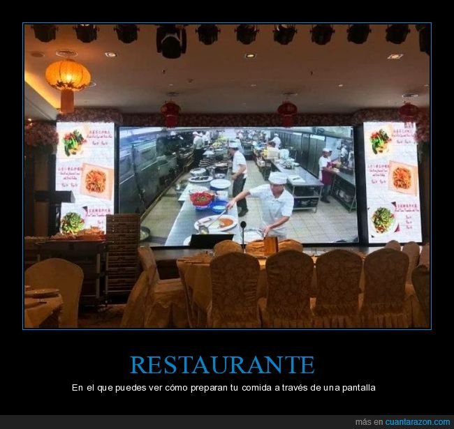 restaurante,comida,pantalla