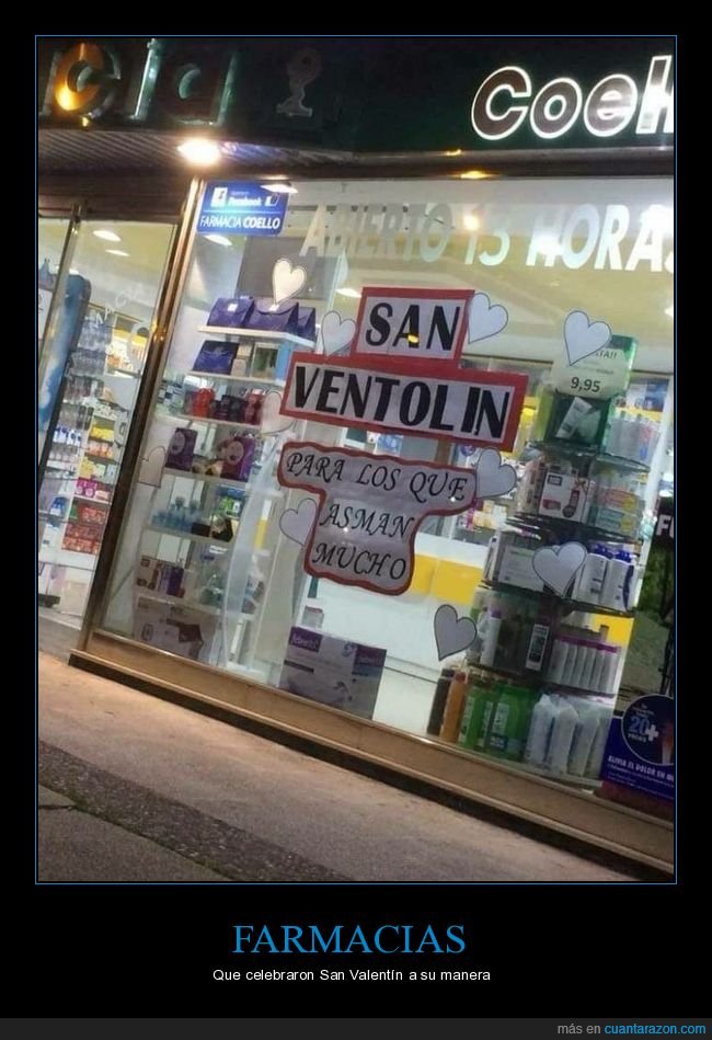 san ventolín,san valentín,asma,tienda