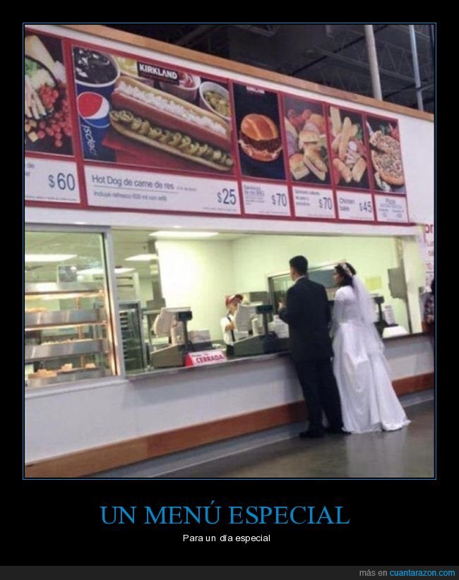 boda,comida rápida,wtf