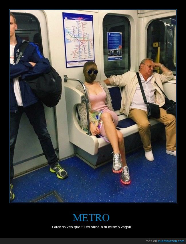 metro,chica,pelo,wtf