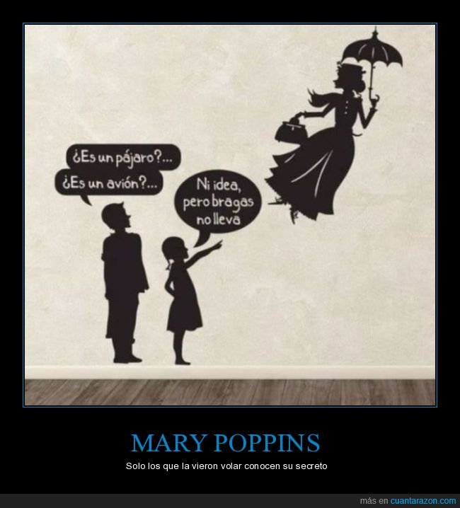 mary poppins,bragas