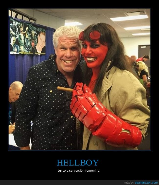 hellboy,ron perlman,cosplay