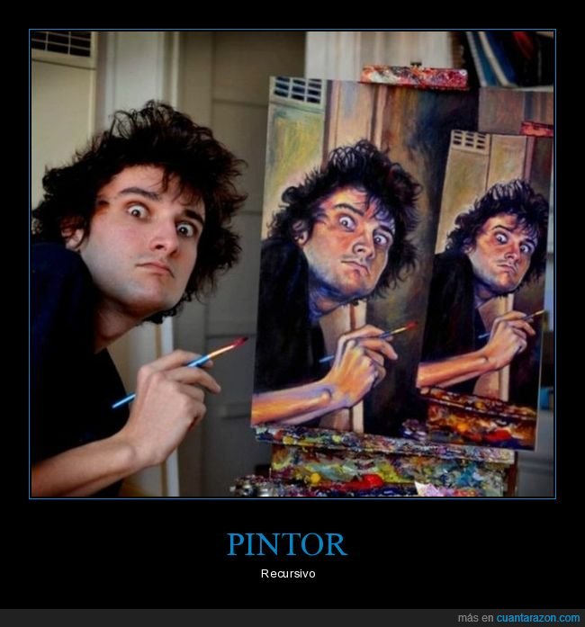 pintor,recursivo,cuadro