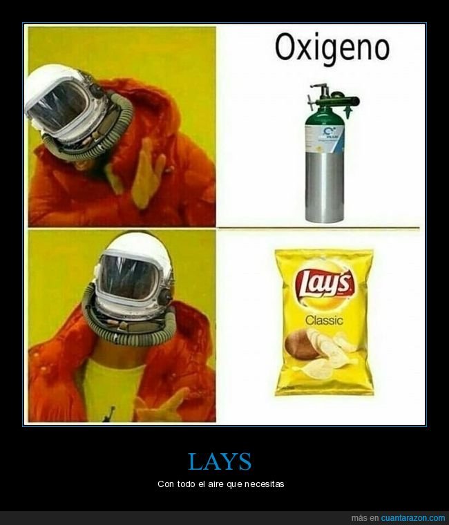 bolsa de patatas,lays,oxígeno,aire