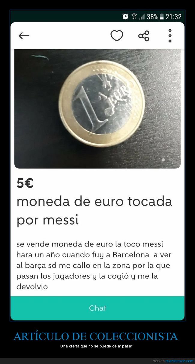 moneda,tocada,messi,wallapop,anuncio,wtf