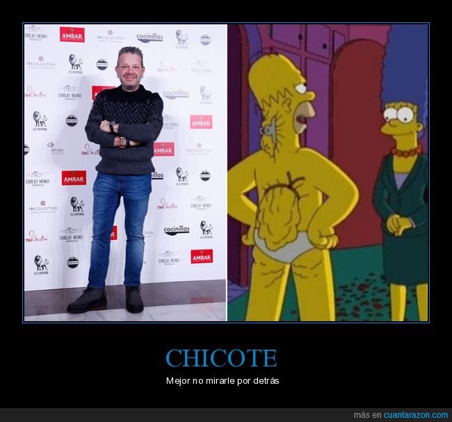 chicote,flaco,homer,simpsons