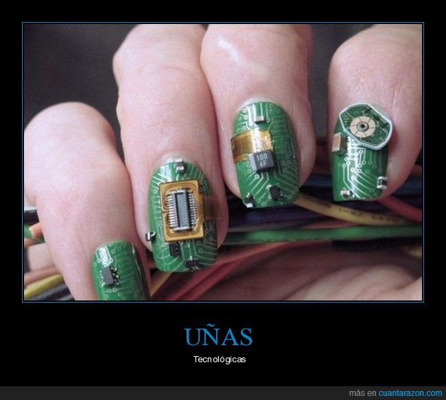 uñas,tecnológicas,wtf